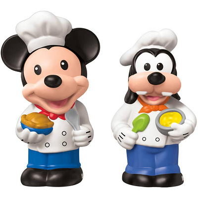 Disney 100 Mickey & Friends Figure Pack by Fisher-Price Little People, 6  Piece Toddler Toys 