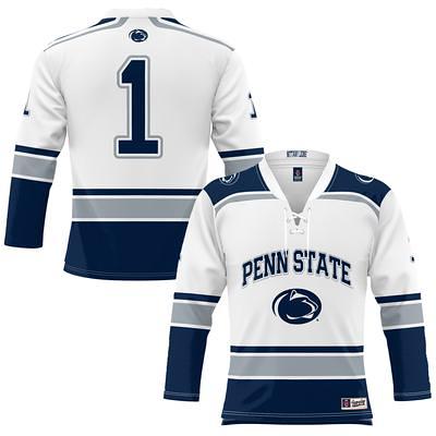 Men's Nike #1 White Penn State Nittany Lions Game Player Jersey