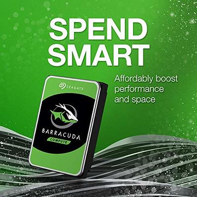 Seagate BarraCuda - 2TB, 7200 RPM, 3.5-inch Desktop Hard Drive