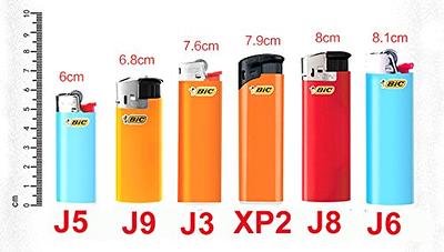 Retro Hollow Out Design Metal Lighter Case Cover Holder For BIC Standard  Size Lighters Sleeve Type J6