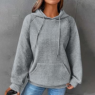 Women Quarter Zip Up Sweater Oversized Waffle Knit Pullover Sweaters Long  Sleeve Lapel Fashion Sweatshirt Casual Warm Outfit, Black, Small :  : Clothing, Shoes & Accessories