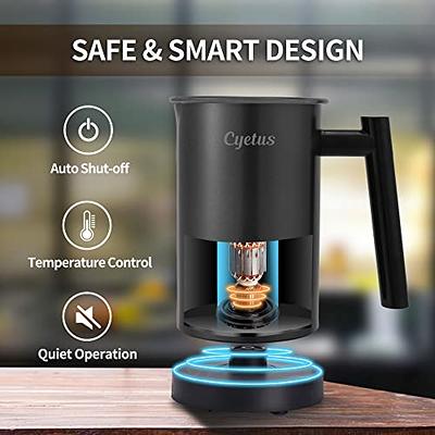 Automatic Electric Milk Frother and Steamer Hot/Cold Foam Maker for Home  Coffee