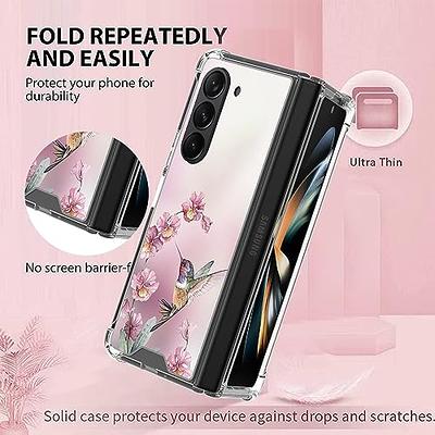 for Samsung Galaxy Z Fold 5 5G Case with Powerful Magnet, Phone Case for Z  Fold 5 Phone Wireless Charging, Anti-Scratch Full-Body Shockproof  Protective Phone Case for Galaxy Z Fold 5 