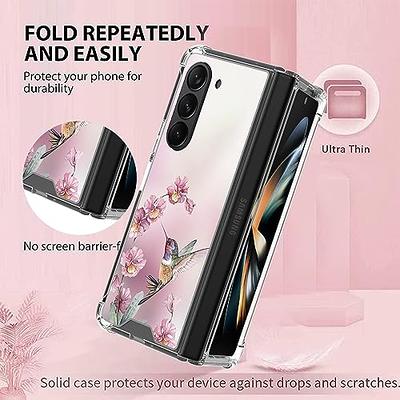 elago Compatible with Samsung Galaxy Z Flip 5 Case - Clear Case, Hard PC Cover , Anti-Yellowing, Crystal Clear, Shockproof Bumper Cover, Full Body