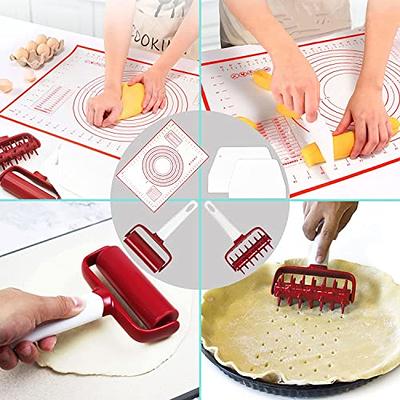 Chef Pomodoro Multi-Purpose 6 Bench Scraper, Pizza Dough Scraper