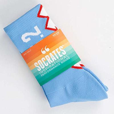 Gone For a Run Running Athletic Mid-Calf Socks, Achieve Your Goals