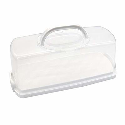2Pcs Bread Container Airtight Bread Keeper Storage Box Cake