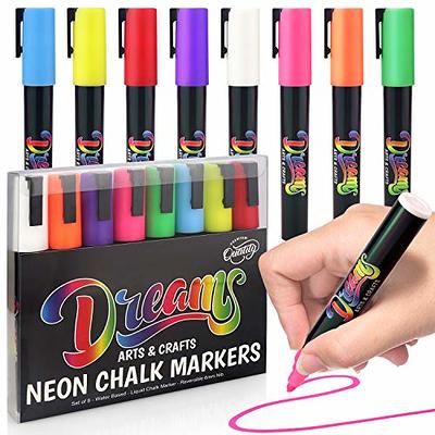 10 neon colors liquid chalk markers