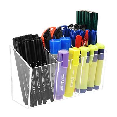 MaxGear Dry Erase Marker Holder Magnetic Pen Holder for Fridge, Dry Erase  Board & Locker Organizer, Remote Control Holder for Wall Marker Holder