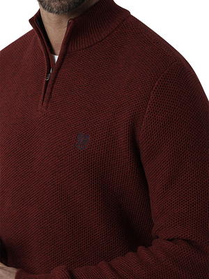 George Men's Knit Quarter Zip Pullover Top, Sizes S-3XL 