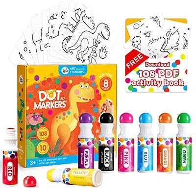 Animals Dot Markers Activity Book: 61 Animals to Color fun activity book  for young children Preschool and Kindergarten Ages 1-3 2-4 3-5 (Paperback)