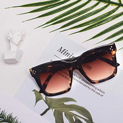 Oversized Square Fashion Sunglasses For Women Polarized Gradient Uv400 Sun  Shades For Driving Shopping Party - Temu