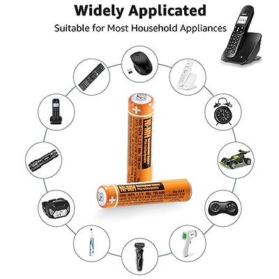 EBL 8-Pack 1.2v AAA Battery 800mAh Ni-MH Rechargeable Batteries for  Cordless Phone Toys