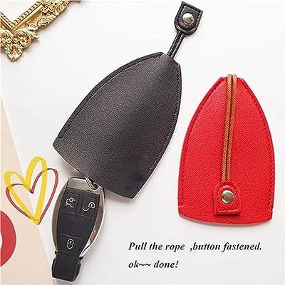 Leather Key Wallet/Keychain Leather/Key Pocket/Coin Bag/Key Case Wallet/Mens  Zip Wallet/Mini Waist Bag/Handmade Leather Car - Yahoo Shopping