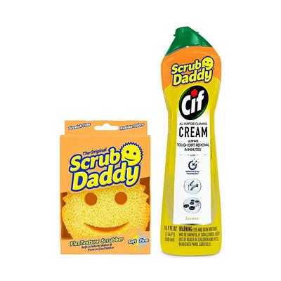 Scrub Daddy Dye Free Scrub Mommy Scrubber Sponge, 1 Count 