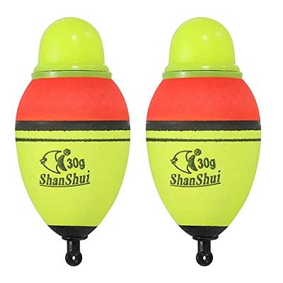 PATIKIL 1oz Lighted Fishing Slip Bobbers, 2 Pack EVA Light Up Fishing Float  for Night Fishing, Yellow - Yahoo Shopping