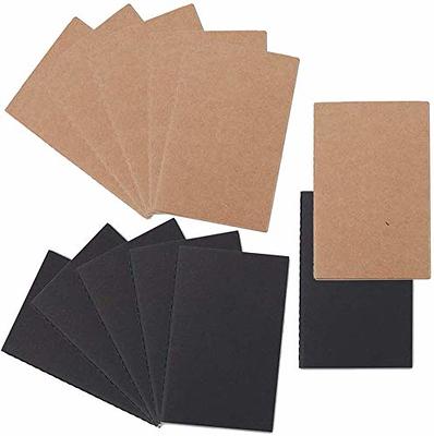 12 Pack A5 Kraft Paper Notebook Lined Journal Pocket Diary Planner