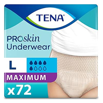 TENA Incontinence Underwear for Women, Maximum Absorbency, ProSkin