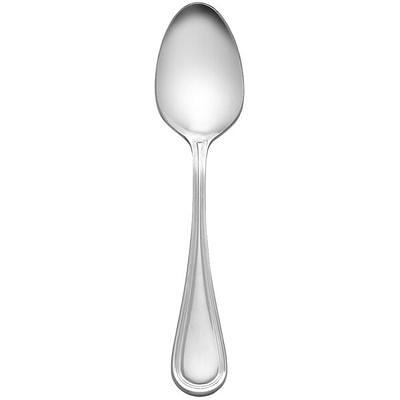 Acopa Inspira 6 1/16 18/8 Stainless Steel Extra Heavy Weight Teaspoon -  12/Case