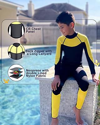  REALON Wetsuit Men 3/2mm Neoprene Full Body Scuba