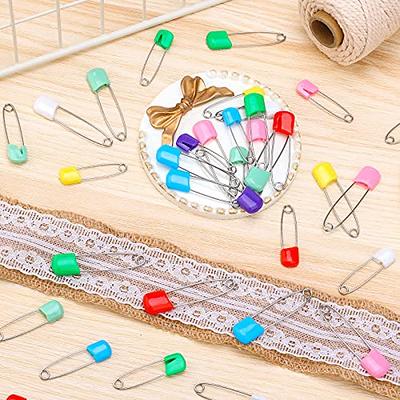 Convenient Lowest Price Multi-color Pins 25Pcs Safety Pins Plastic Head Pins  Baby Diaper Locking Pin Locking Cloth Pins Lock Baby Clothes Pins Nappy Pins