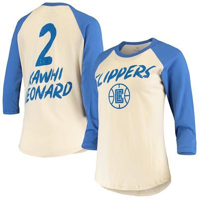 Men's Fanatics Branded Kawhi Leonard White La Clippers Fast Break Replica Player Jersey - Association Edition