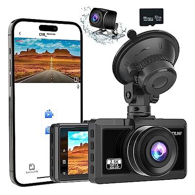 VIOFO WM1 Dash Cam, 2K 1440P Smart Dash Camera, Built in Wi-Fi GPS, Front  QHD Car Camera with WDR, 24hr Parking Mode, Voice Notification