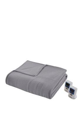 Beautyrest Electric Micro Fleece Heated Blanket - On Sale - Bed