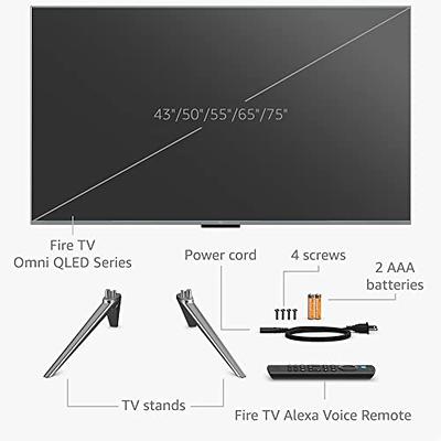 Fire TV 55 Omni QLED Series 4K UHD smart TV, Dolby Vision IQ, Fire  TV Ambient Experience, local dimming, hands-free with Alexa