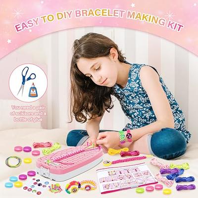 Dpai Friendship Bracelet Making Kit for Girls,DIY Arts and Crafts