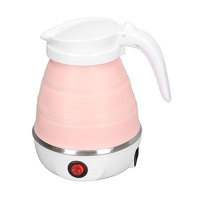 Collapsible Travel Electric Kettle Fast Boil Collapsible American Plug 110V  Collapsible Electric Kettle With Seperable Power Cord For Camping (Pink) -  Yahoo Shopping