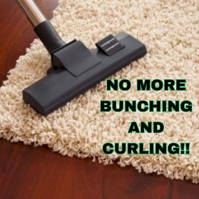 Gorilla Grip Rug Gripper, Dual Sided Anti Curl Corner Side