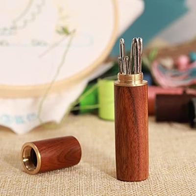 Wooden Sewing Needle Holder