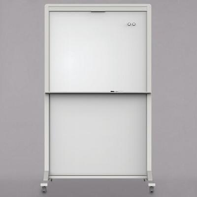 Quartet Prestige 2 Magnetic Mobile Presentation Whiteboard Easel, 6' x 4'  (ECM64P2)