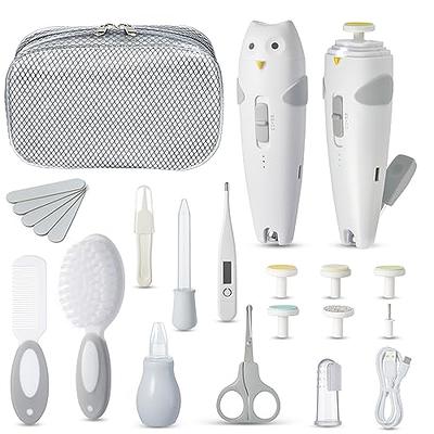 Lictin Baby Healthcare and Grooming Kit, 26 in 1 Rechargeable Baby Nail  Trimmer Electric Set,Safe