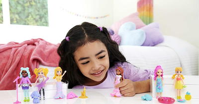 Polly Pocket Dolls & Accessories, 2 Dolls with 25 Themed Accessories,  3-inch Scale Fun - Yahoo Shopping