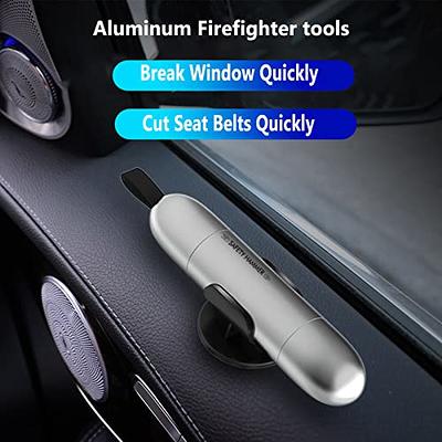 COOSKIN Mini Portable Emergency Vehicle Safety Hammer Tool, Window Breaker  and Seat Belt Cutter Hammer (Silver) - Yahoo Shopping