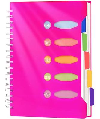 Ctosree 30 Pcs Small Notebook with Pen Holder and Tabs Lined