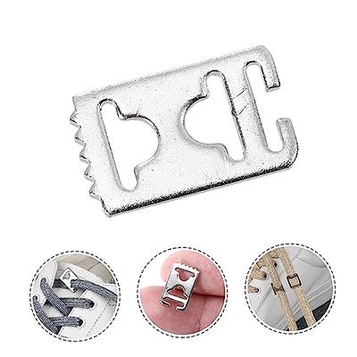 USHOBE 16pcs Lazy Shoe Lace Buckle Shoelace Locks Lazy Shoelace Buttons  Flat Shoe Kids Shoelaces for Sneakers Kids Laces Sneaker Shoe Laces  Invisible Tool Stainless Steel Child - Yahoo Shopping