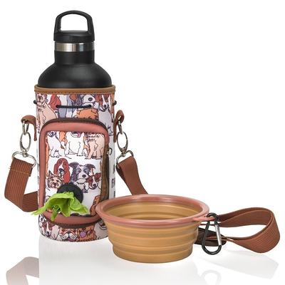 Macrame Water Bottle Holder Bottle Sling Hydro Flask Sleeve Wine Bottle  Holder 