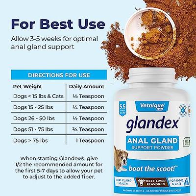 Glandex® Boot the Scoot® Anal Gland Soft Chew Dog Supplement, dog  Probiotic & Digestive