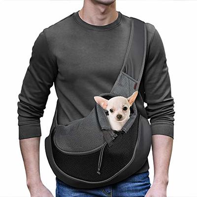 Portable Pet Sling Carrier Adjustable Strap Large Capacity - Temu