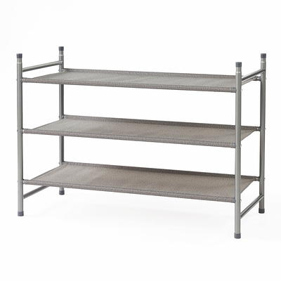 Neatfreak Stackable 3 Tier Metal Shoe Rack - Yahoo Shopping