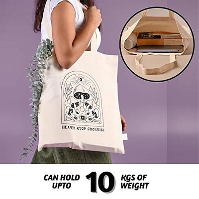 Tote Bag 100% Cotton Handbag Aesthetic Design Women Messenger Bags Travel  Beach