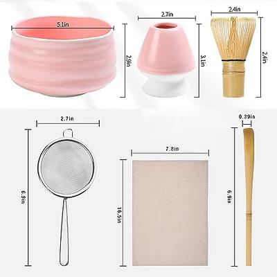 ZENRC Ceremony Matcha Kit - Traditional Bamboo Matcha Whisk (Chasen) Scoop ( Chashaku) Chawan Bowl with Pouring Spout Whisk Holder Sifter Tea Tray- The  Perfect Matcha Set (Set of 6, Peacock) - Yahoo Shopping