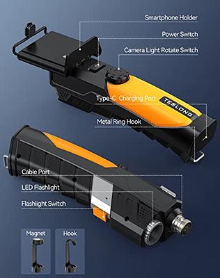 Endoscope Camera For IPhone, Teslong USB C Borescope Inspection Camera With  8 LED Lights, 10FT Flexible Waterproof Snake Camera For IOS Android Phone  No WiFi Required From Teslongteslong, $24.12