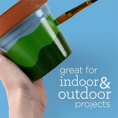 Apple Barrel Acrylic Paint Outdoor Indoor Gloss Set - Black and