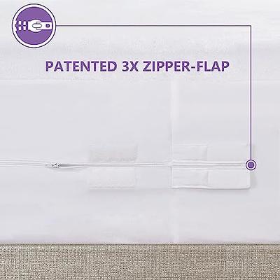 SureGuard Box Spring Encasement Waterproof King Mattress Protector 8-11  Depth