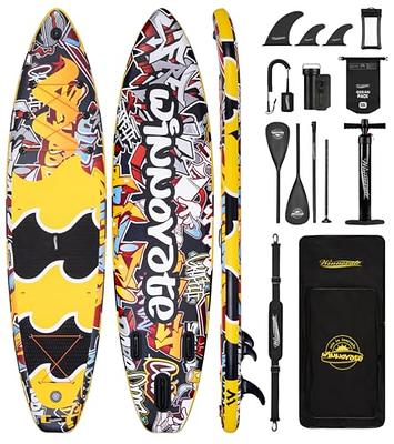 YUSING 11FT Inflatable Paddle Board with Kayak Seat, Non-Slip Deck SUP  Paddle Board with Premium Kayak and SUP Accessories & Backpack, Portable  Standing Boat for Youth & Adult 