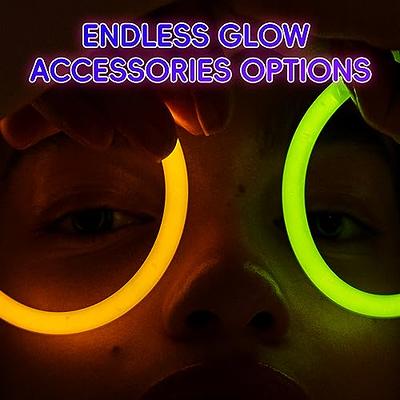 Glow Sticks Party Supplies 200pk - 8 Inch Glow in the Dark Light